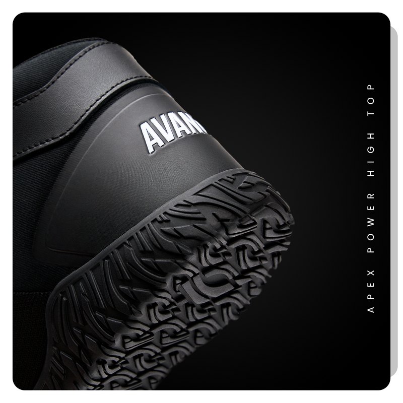 Подошва Apex Power High Top крупным планом